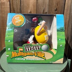 M&M'S Yellow Golfing Character Candy Dispenser